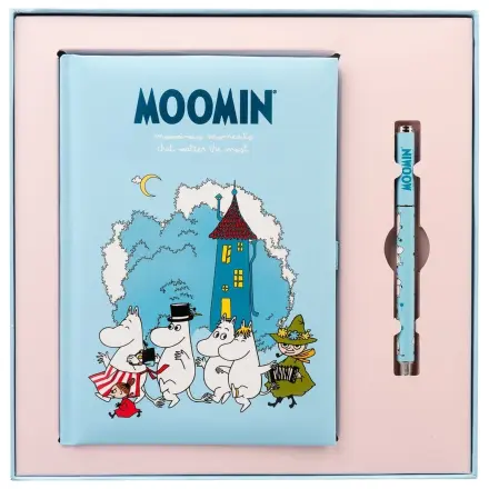 Moomin A5 zápisník a sada pera fotografii produktu