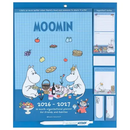 Moomin magnetický plánovač 2026/27 30 x 35 cm fotografii produktu