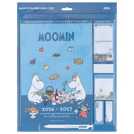 Moomin magnetický plánovač 2026/27 30 x 35 cm fotografii produktu