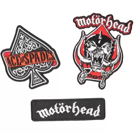 Motorhead 3 ks sada nášivek termékfotója