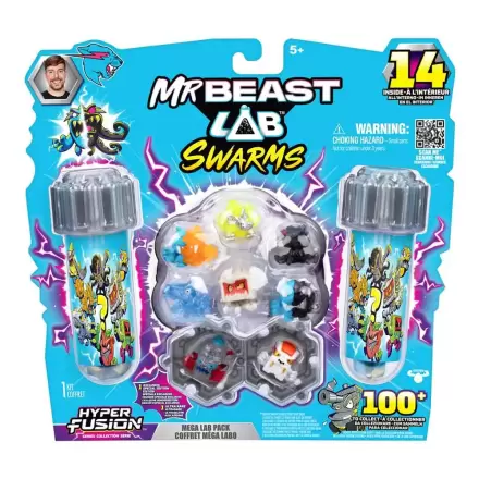Mr. Beast Lab Swarms Figurka 14-Pack Mega Lab 3 cm fotografii produktu