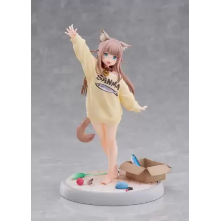 My Cat Is a Kawaii Girl Statue 1/6 Kinako Play With Ver. AmiAmi 21 cm Socha fotografii produktu
