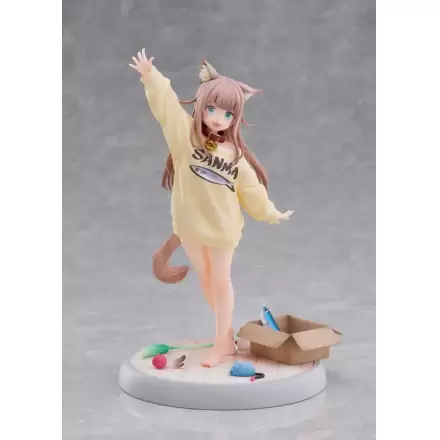Moje kočka je Kawaii Girl soška 1/6 Kinako Play With Ver. AmiAmi Limited Edition 21 cm fotografii produktu