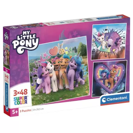 My Little Pony puzzle 3x48ks fotografii produktu