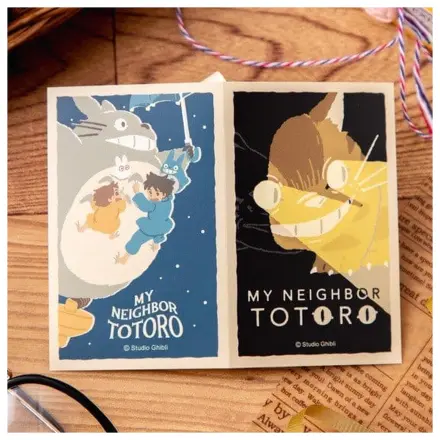 My Neighbor Totoro Samolepka Catbus & Flying Totoro Retro fotografii produktu