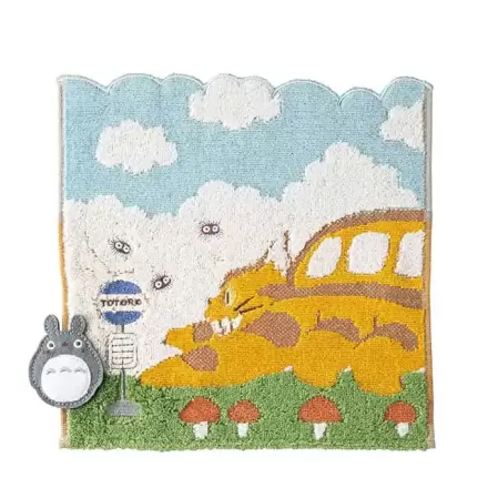 Můj soused Totoro Mini ručník Catbus na cestě 25 x 25 cm termékfotója