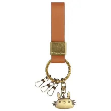 My Neighbor Totoro Totoro kožená/kovová klíčenka fotografii produktu