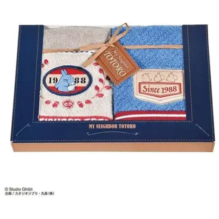 My Neighbor Totoro Totoro Denim Stitch sada ručníků fotografii produktu
