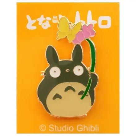 My Neighbor Totoro špendlík Totoro s květinou fotografii produktu