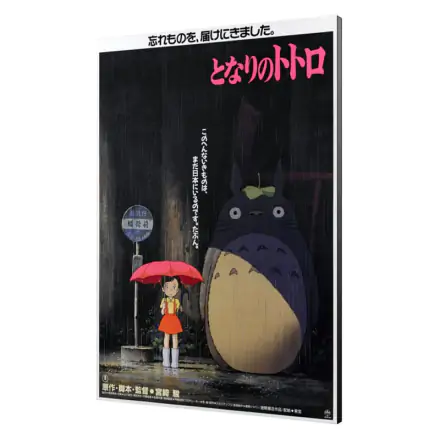 Dřevěná nástěnná dekorace My Neighbor Totoro Totoro 35 x 50 cm fotografii produktu