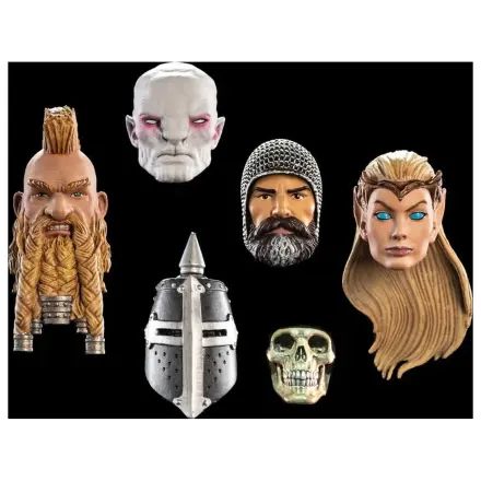 Mythic Legions Akční figurka Doplněk Sada 5 hlav fotografii produktu