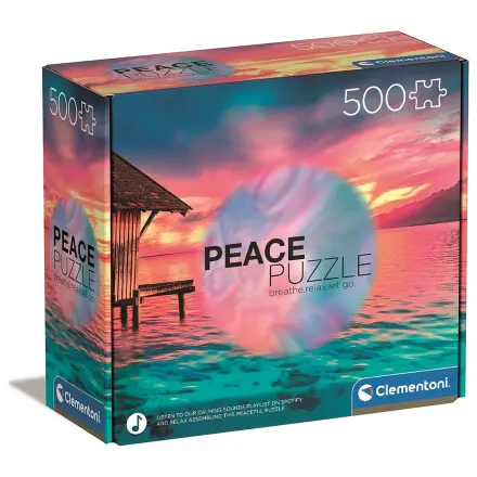 Sunset Paradise 500dílné skládačka Peace Clementoni fotografii produktu