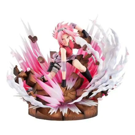 Naruto Gals PVC socha DX Haruno Sakura Verze 3 27 cm termékfotója