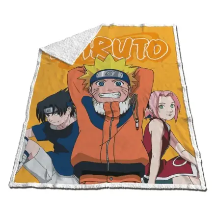 NARUTO Sherpa Deka Naruto, Sasuke & Sakura 120x150cm fotografii produktu