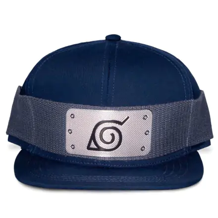 Naruto Shippuden Snapback Kšiltovka Logo Modrá fotografii produktu