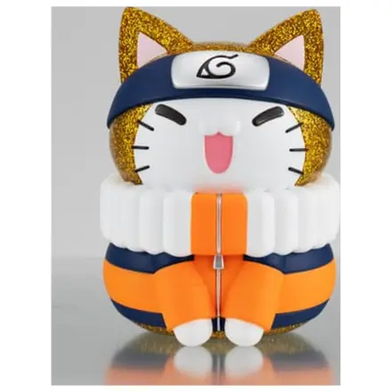 Naruto Shippuden Mega Cat Project Nyanto! Giant Nyaruto Series Trading Figure Naruto Uzumaki Gold Ver. 10 cm fotografii produktu