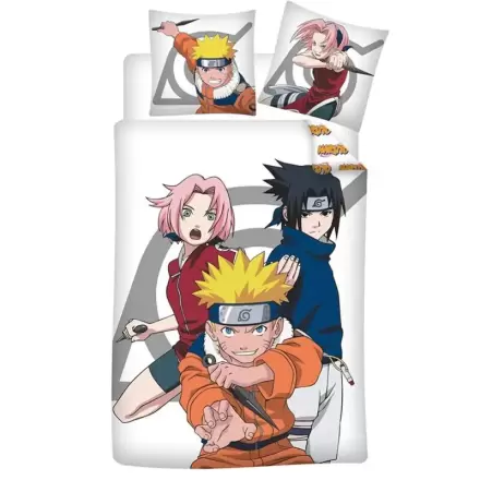 Naruto Shippuden povlak na peřinu z polybavlny na postel 90cm fotografii produktu