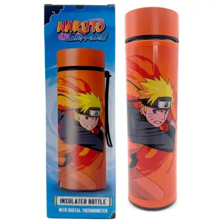 Naruto Shippuden termoska láhev z nerezové oceli s teploměrem 450ml fotografii produktu