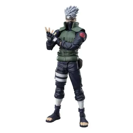 Naruto Shippuden S.H. Figuarts akční figurka Kakashi Hatake -The famed Sharingan Hero- 16 cm termékfotója