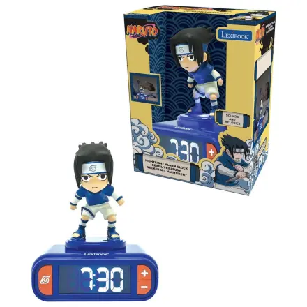 Naruto Shippuden Sasuke 3D noční světlo digitální budík fotografii produktu