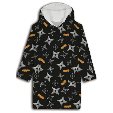 Naruto Shuriken nositelná plyšová fleecová deka, pončo 7-14 let fotografii produktu