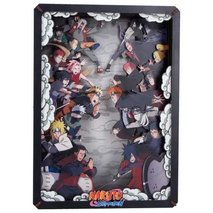 Naruto Modelová stavebnice Dřevěné divadelní bojové (velké) 26 cm fotografii produktu