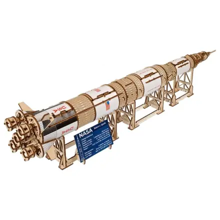 NASA 3D Dřevěné Puzzle Saturn V fotografii produktu