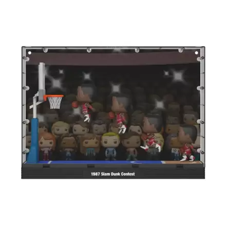 NBA Funko POP Moments Deluxe vinylové figurky Bulls-MJ ('87 Dunk Contest) 9 cm fotografii produktu