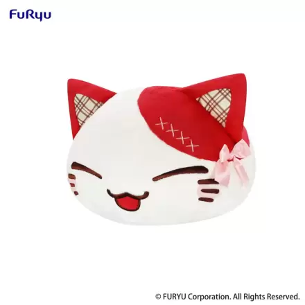 Nemuneko Cat Sladká velká plyšová figurka červená 35 cm fotografii produktu
