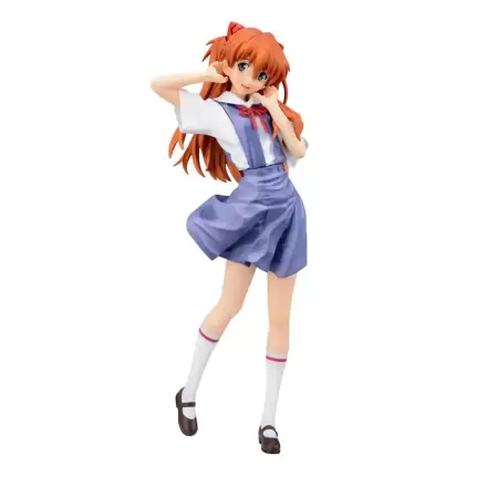 Neon Genesis Evangelion XStellar PVC soška Asuka v uniformě, verze 21 cm fotografii produktu