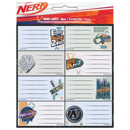 Nerf Player Notebook Label balení po 16 kusech fotografii produktu