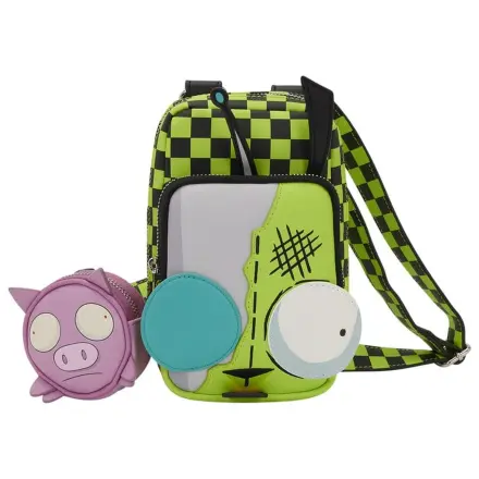 Nickelodeon by Loungefly Crossbody Invader Zim Gir Pouzdro na mobilní telefon fotografii produktu