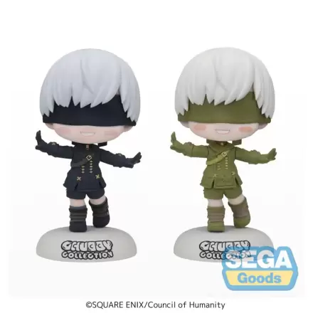 NieR:Automata Baculatá Kolekce PVC Soška Malá Figurka NieR:Automata Ver1.1a 9S (EX) 7 cm termékfotója