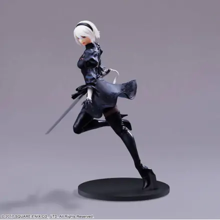 NieR:Automata FORM-ISM PVC Socha YoRHa Android 2B (YoRHa No.2 Type B) verze bez brýlí 18 cm fotografii produktu