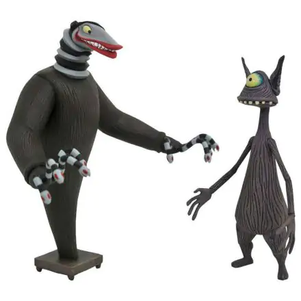 Nightmare before Christmas Akční figurky 2-Pack Creature under the Stairs & Cyclops 18 cm termékfotója