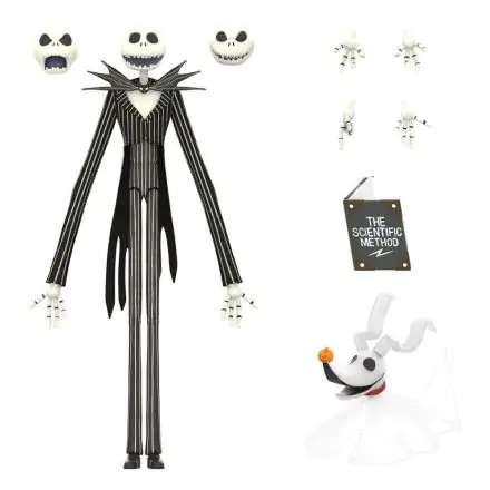 Nightmare Before Christmas Disney Ultimates akční figurka Jack Skellington 18 cm fotografii produktu