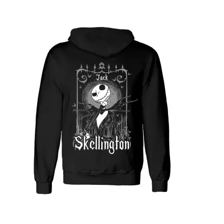 Noční můra před Vánocemi Mikina s kapucí Jack Skellington In Frame Black And Back termékfotója