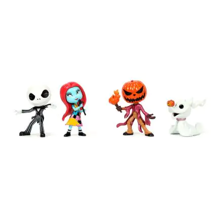 Nightmare Before Christmas set 4 figurek kov 7cm fotografii produktu