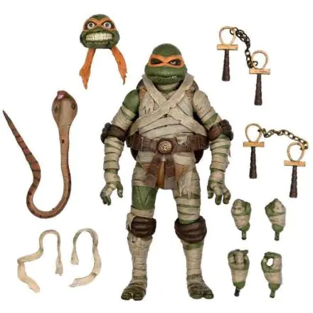 Ninja Turtles jako Mumie Michelangelo ultimate figurka 18 cm fotografii produktu