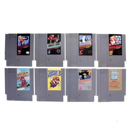 Nintendo NES podtácky cartridgí fotografii produktu