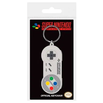 Nintendo gumová klíčenka SNES Controller 6 cm fotografii produktu