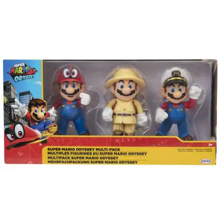 Nintendo Super Mario sada 3 figurek 10 cm fotografii produktu