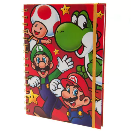 Nintendo Super Mario Bros A5 zápisník termékfotója