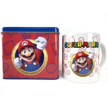 Nintendo Super Mario Bros Hrneček Mario + pokladnička set termékfotója