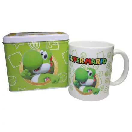 Nintendo Super Mario Bros Yoshi hrnek + pokladnička set termékfotója