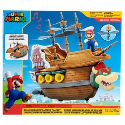 Nintendo Super Mario Deluxe Vzducholoď Bowser playset termékfotója