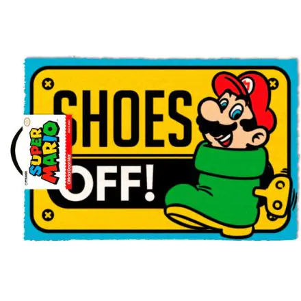Nintendo Super Mario Shoes Off rohožka fotografii produktu