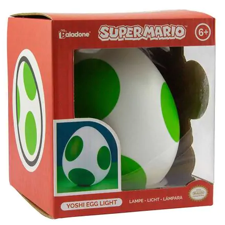 Nintendo Super Mario Yoshi lampa ve tvaru vajíčka fotografii produktu