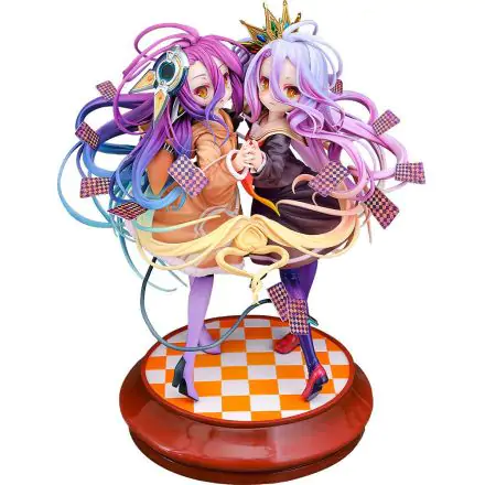 No Game No Life Socha 1/7 Shiro & Schwi 22 cm termékfotója