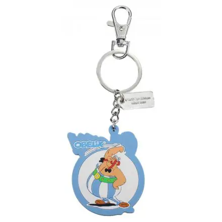 Obelix oboustranná gumová klíčenka fotografii produktu